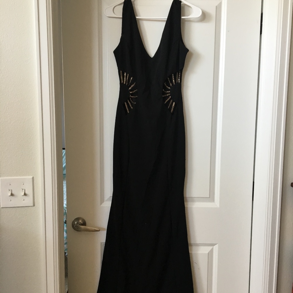Windsor Mermaid Formal Dress with Beaded Cutouts